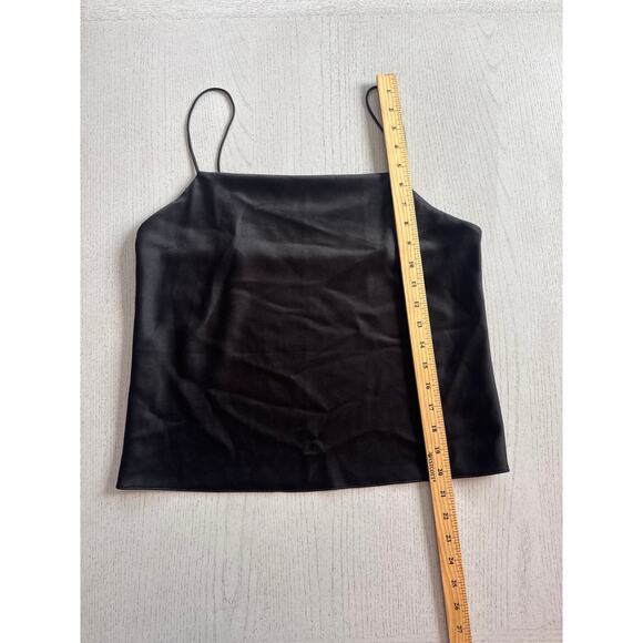 Unbranded Black Silky Tank Top Goth Whimisigoth Baddie (H) - Picture 2 of 7
